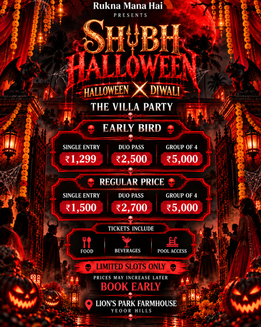 Shubh Halloween: Halloween x Diwali Fusion Party